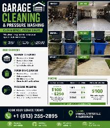 Garage Cleaning   Pressure Washing (Kanata)