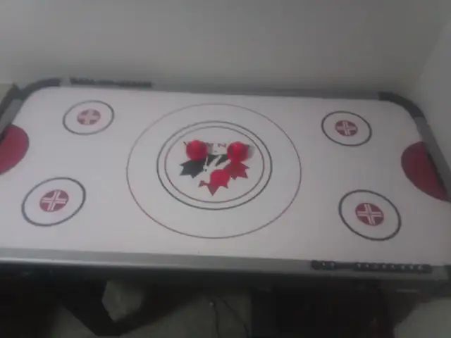-Air hockey table-