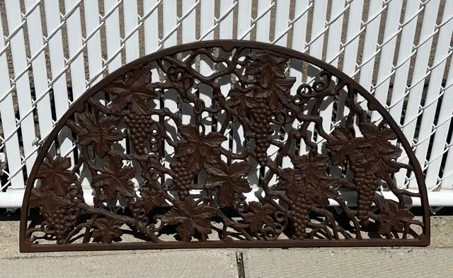 34.5 Inch Metal Decorative Fireplace Front