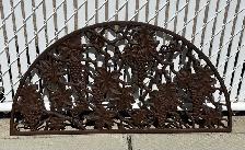 34.5 Inch Metal Decorative Fireplace Front