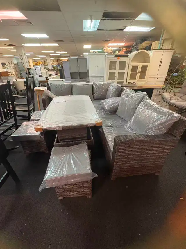 Brand New 9-Seater Patio Aluminum Dining Set Special $1599 - Photo 5