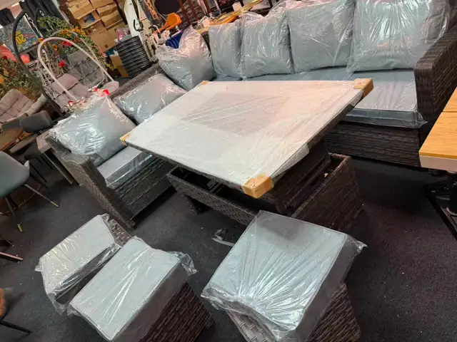 Brand New 9-Seater Patio Aluminum Dining Set Special $1599 - Photo 9