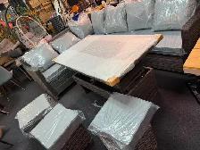 Brand New 9-Seater Patio Aluminum Dining Set Special $1599 - Photo 9