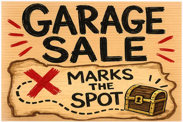 FREE GARAGE/YARD/ SALE SIGNS - Photo 2