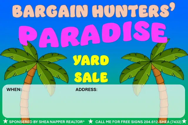 FREE GARAGE/YARD/ SALE SIGNS - Photo 4