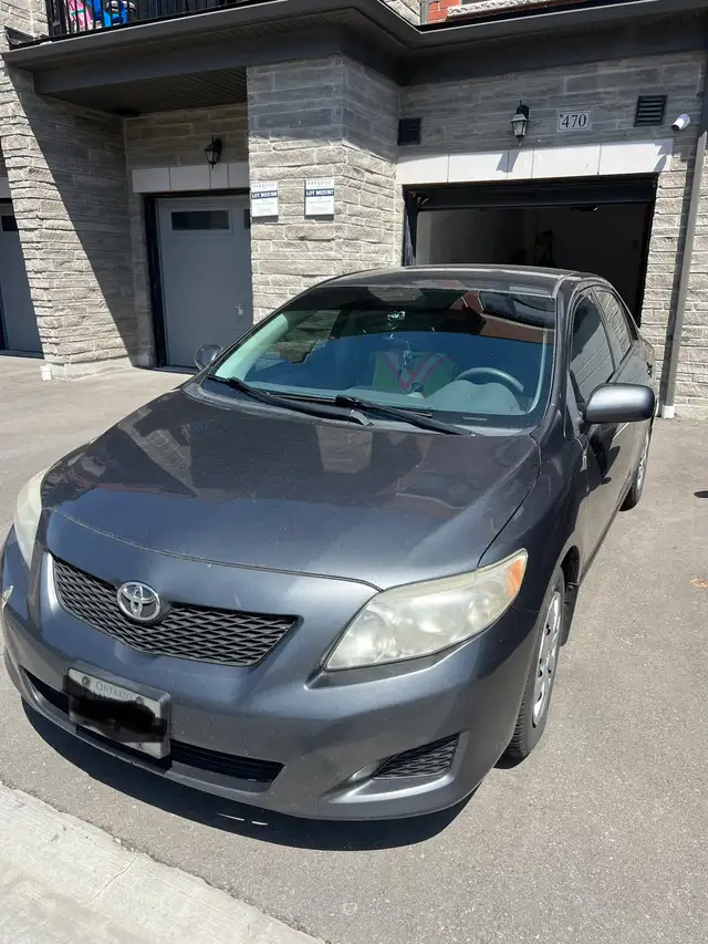 2009 Toyota Corolla manual transmission