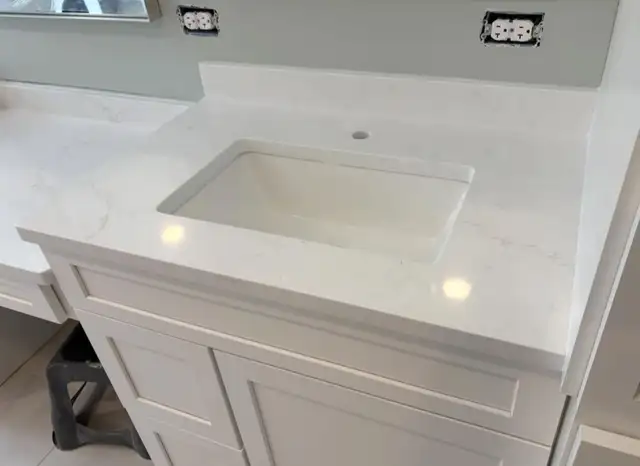 Buy Quartz Countertops   Free Sink (Limited Time)