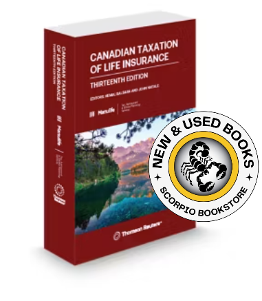 Canadian Taxation of Life Insurance 13E Balsara 9781038222930