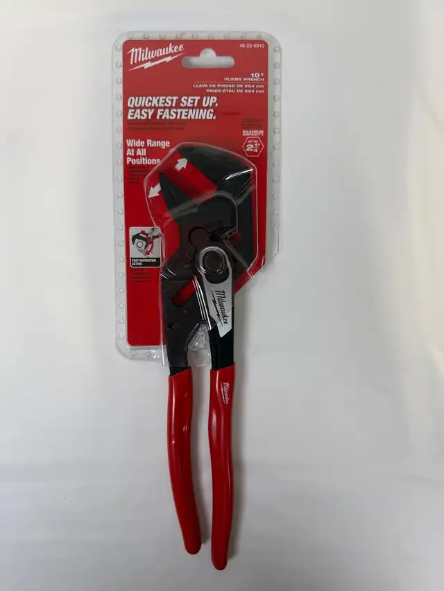 Milwaukee Tool 10 in. Straight Jaw Pliers Wrench