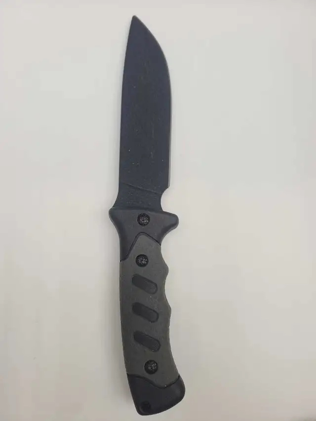 Outbound Carbon Black Putdoor Survival Fixed Blade knife - Photo 2