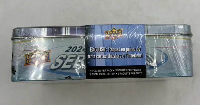 Upper Deck 24-25 Series 2 Unopened Collectable Hockey Card Tin - Photo 4