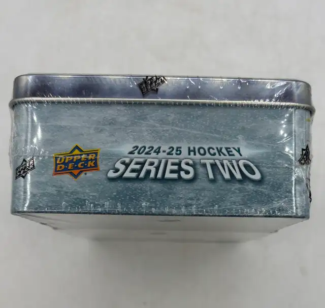Upper Deck 24-25 Series 2 Unopened Collectable Hockey Card Tin - Photo 5