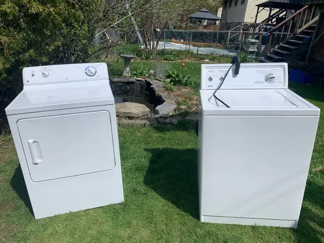 Washer and dryer