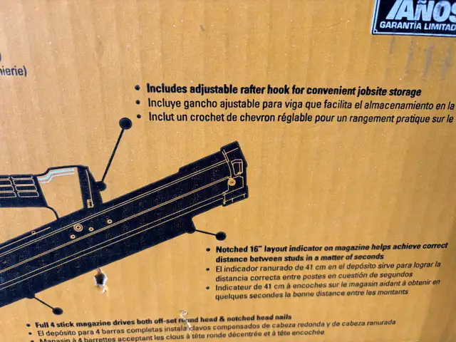 Oilless compressor , Frame nailer - Photo 7