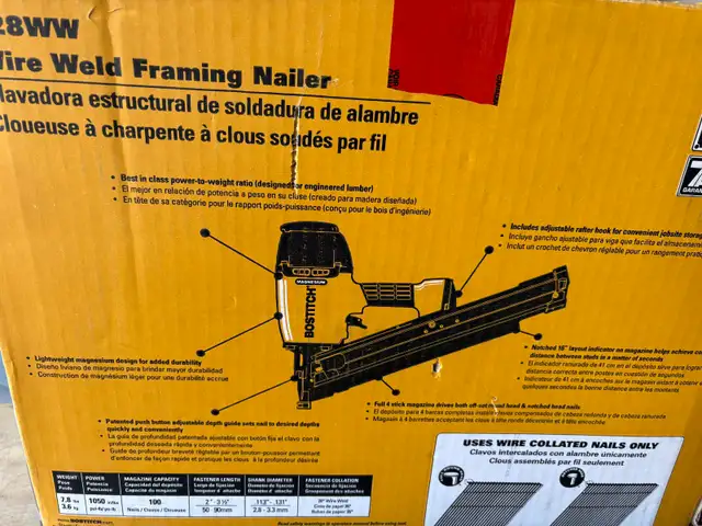 Oilless compressor , Frame nailer - Photo 9