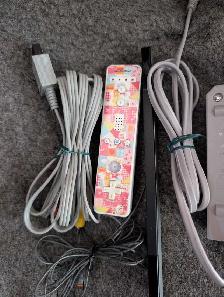 Wii system with balance board and fitness kit
