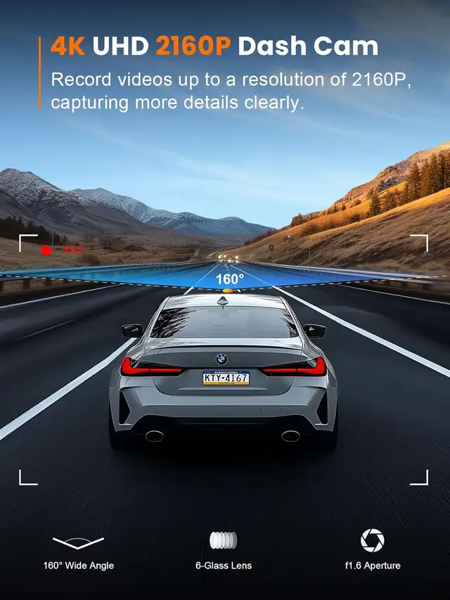 Dash Cam Front - Photo 3