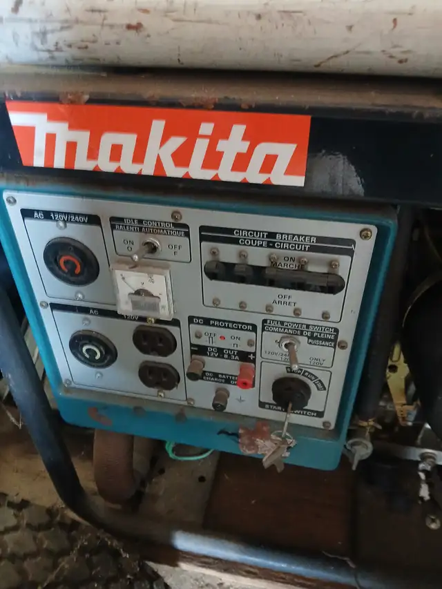 Generator -  G5501R Makita 5500 Watt - Photo 3