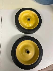 Small Toy Trucker Wheels and Hubs