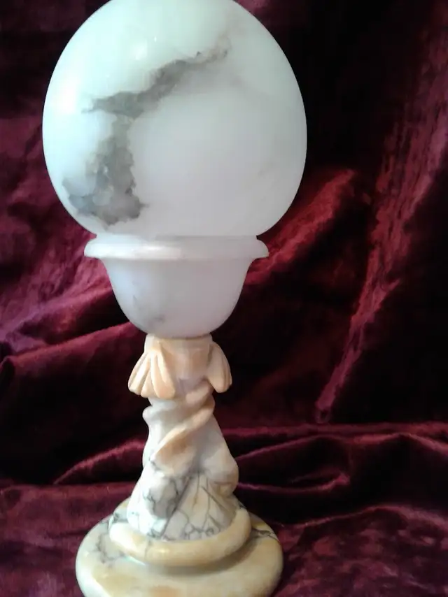 LAMPES D'ALBÂTRE ANTIQUES - Photo 4