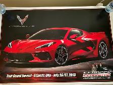 2020 Corvette C8 Posters, original dealer C8 release posters htf