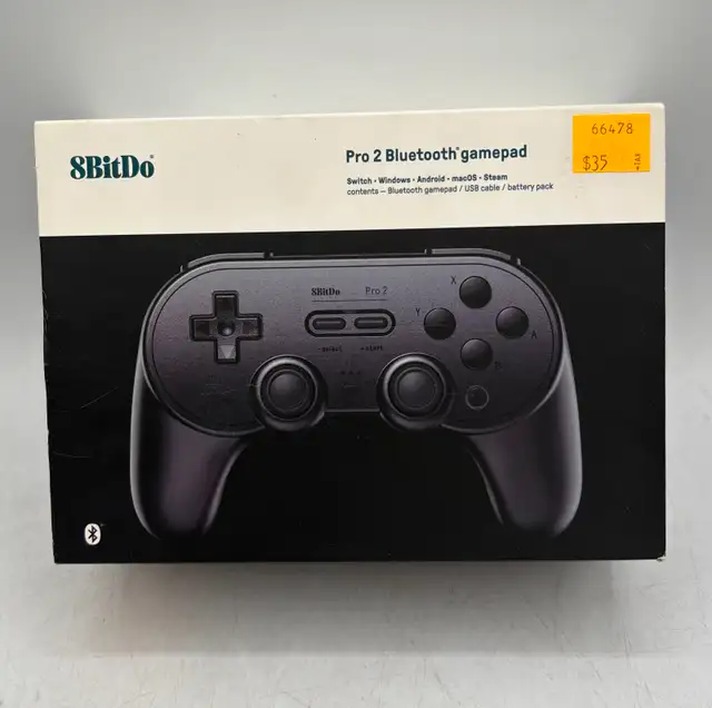 8bitdo Pro 2 Bit Bluetooth Wireless PC/Switch Controller in Box