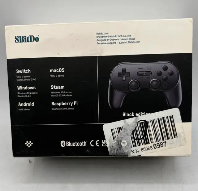 8bitdo Pro 2 Bit Bluetooth Wireless PC/Switch Controller in Box - Photo 2