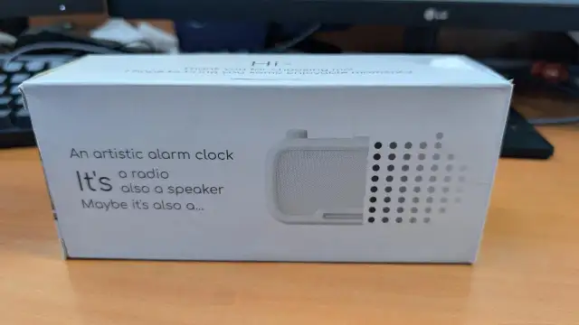 Artistic Multifunctional Alarm Clock – Open Box – Tested & V