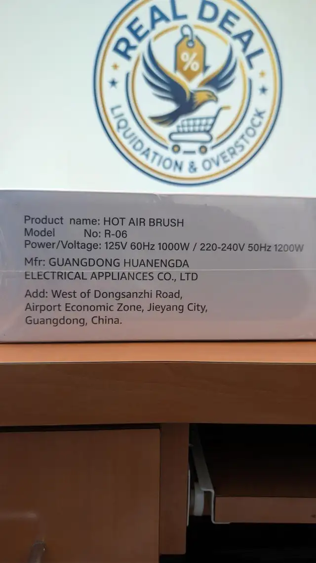 ‍♀️ Professional Hot Air Brush – Brand New – Salon Quality Res - Photo 2