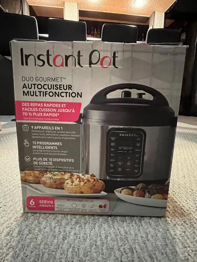 Instant Pot Duo Plus 6 Quart 9-in-1 Electric Pressure Cooker - Photo 2