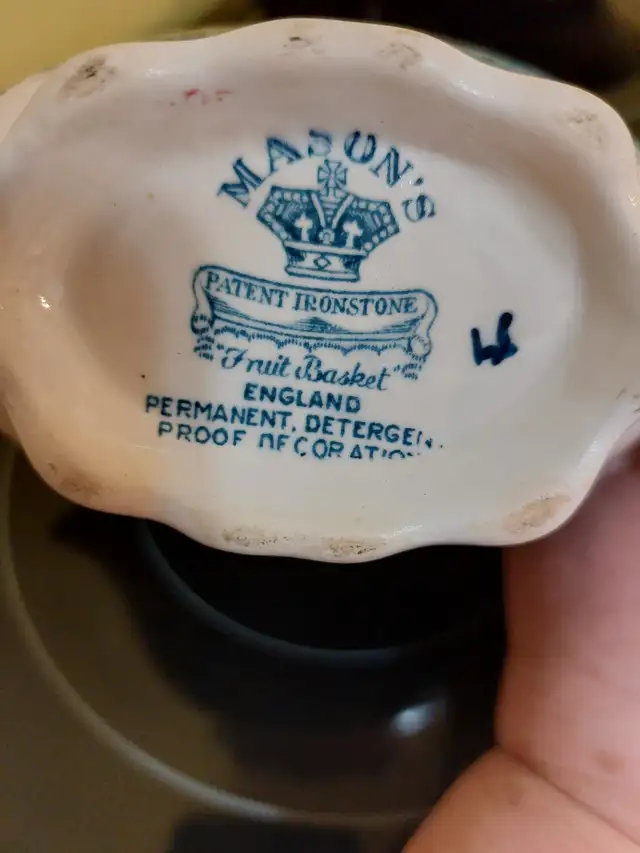Vintage Mason's Gravy Boat - Photo 4