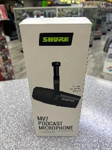 Shure MV7-K Podcast Microphone New