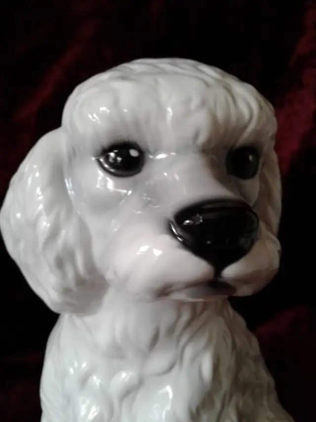 PETIT CANICHE DE PORCELAINE - Photo 3