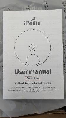 iPettie Donut Frost 6-Meal Automatic Pet Feeder – Open Box - Photo 6