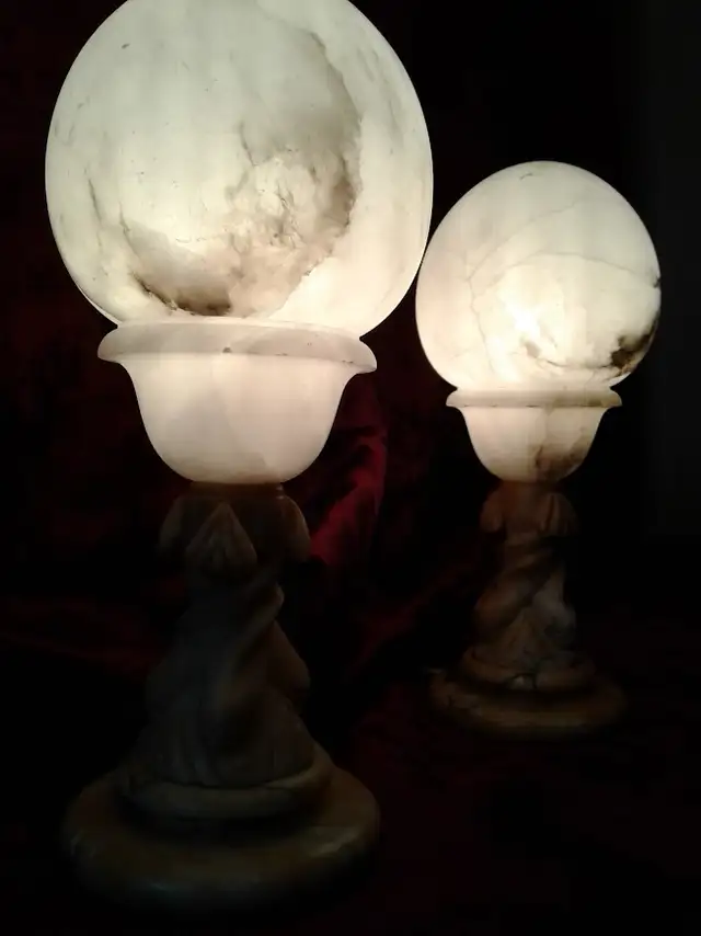 LAMPES DÉCORATIVES EN ALBÂTRE - Photo 5