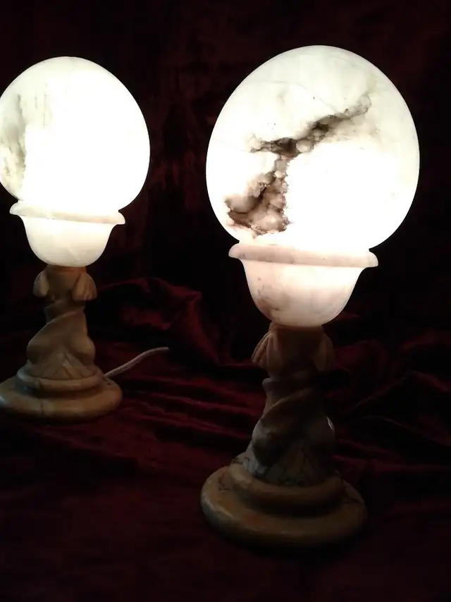LAMPES DÉCORATIVES EN ALBÂTRE - Photo 8