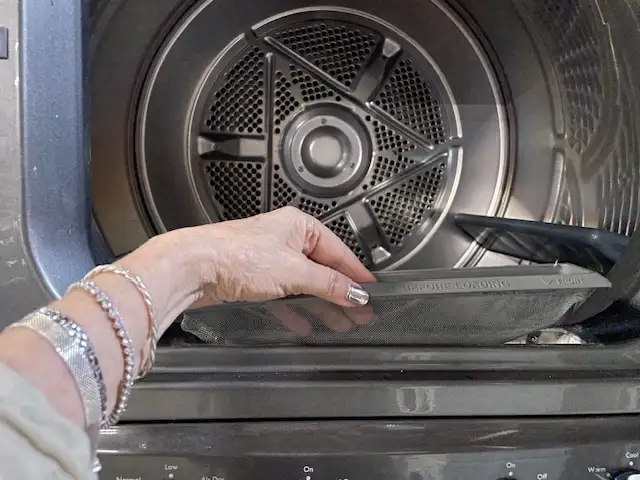 Laveuse sécheuse superposées (stacker) grises 27'' Kenmore - Photo 4