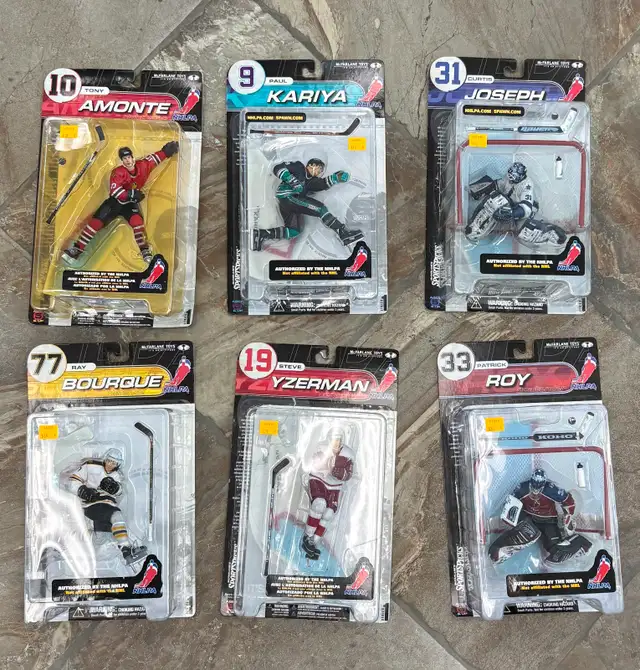 NEW Assorted McFarlane Toys Hockey Figurine(s) x6 Available