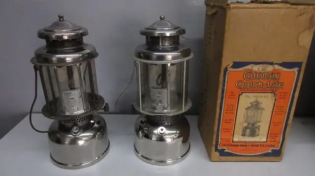 Canadian Coleman LQ & 327 Lanterns - $400