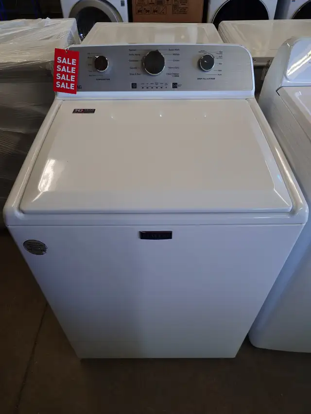 Maytag '27' White Top Load Washer on Sale‼️