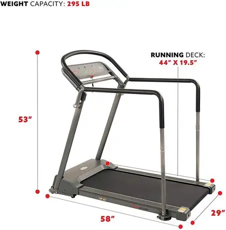 Sunny Health & Fitness SF-T7857 Walking Treadmill With Multi-Gri - Photo 5