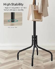 SONGMICS Freestanding Coat Rack – 12 Hook Metal Coat Tree - Photo 8