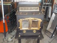 Large Elevated Shop Wood Stove