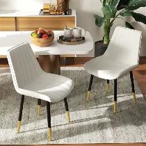 Brand New Set of 4 PU Upholstered Dining Chairs Special $449