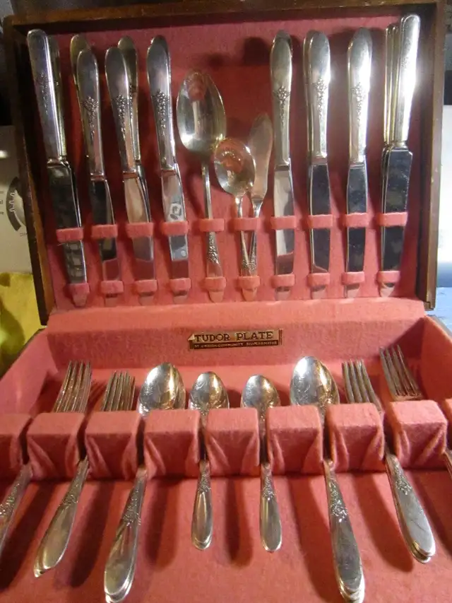 #13-51D  FANTASY silverware set for 8 - Photo 2