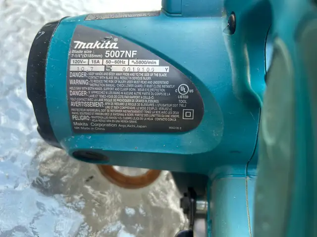 Scie ronde Makita 7-1/4' - Photo 4