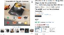 (New)VBGK Portable induction Cooktop,110V Single Burner Inductio - Photo 2