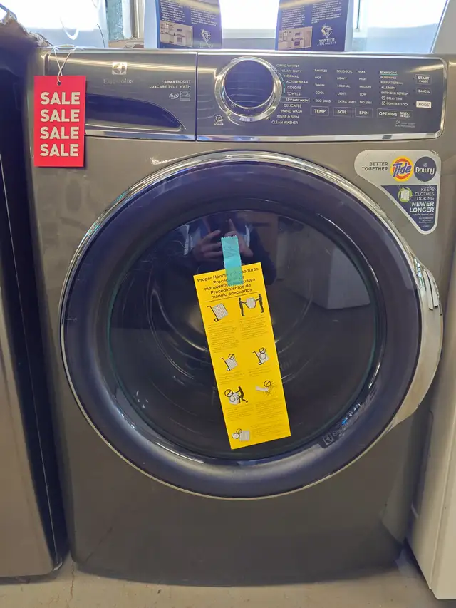 Electrolux '27' Titanium Front Load Washer on Sale‼️ - Photo 4