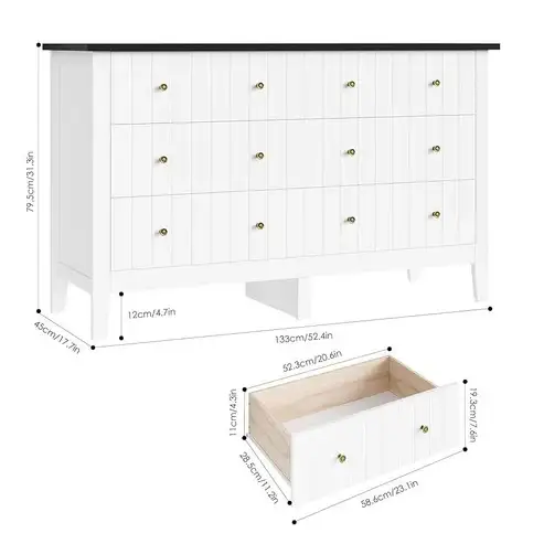 Brand New Modern Dresser Storage Cabinet Special $199 - Photo 3