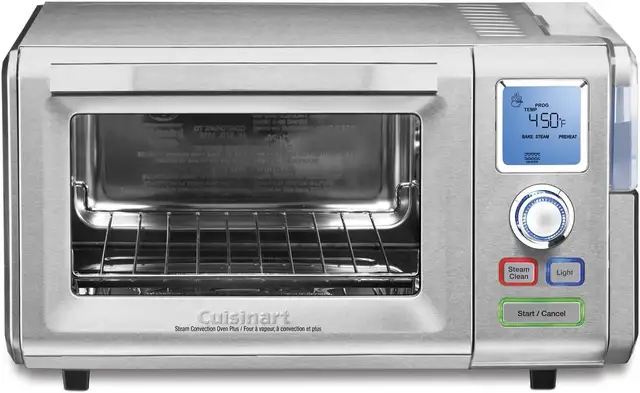 Cuisinart Combo Steam Plus Convection Oven, 9 Functions, LCD Dis